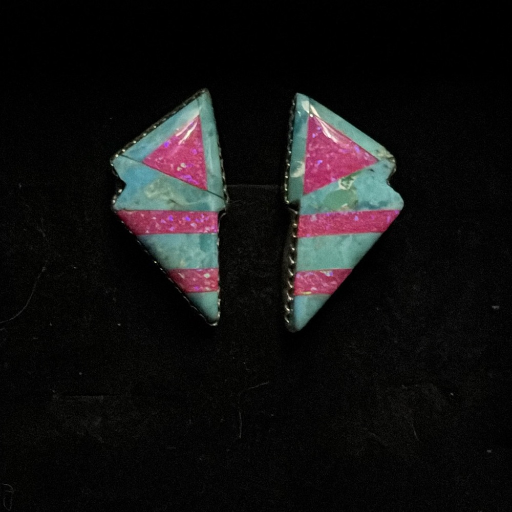 Thunderbolts Turquoise and Opal Gemstone